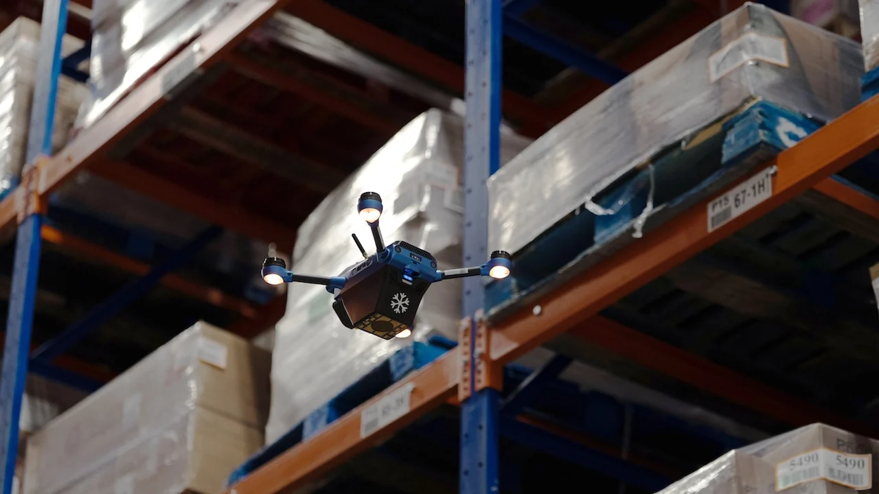 Corvus Robotics launches freezer warehouse inventory drone