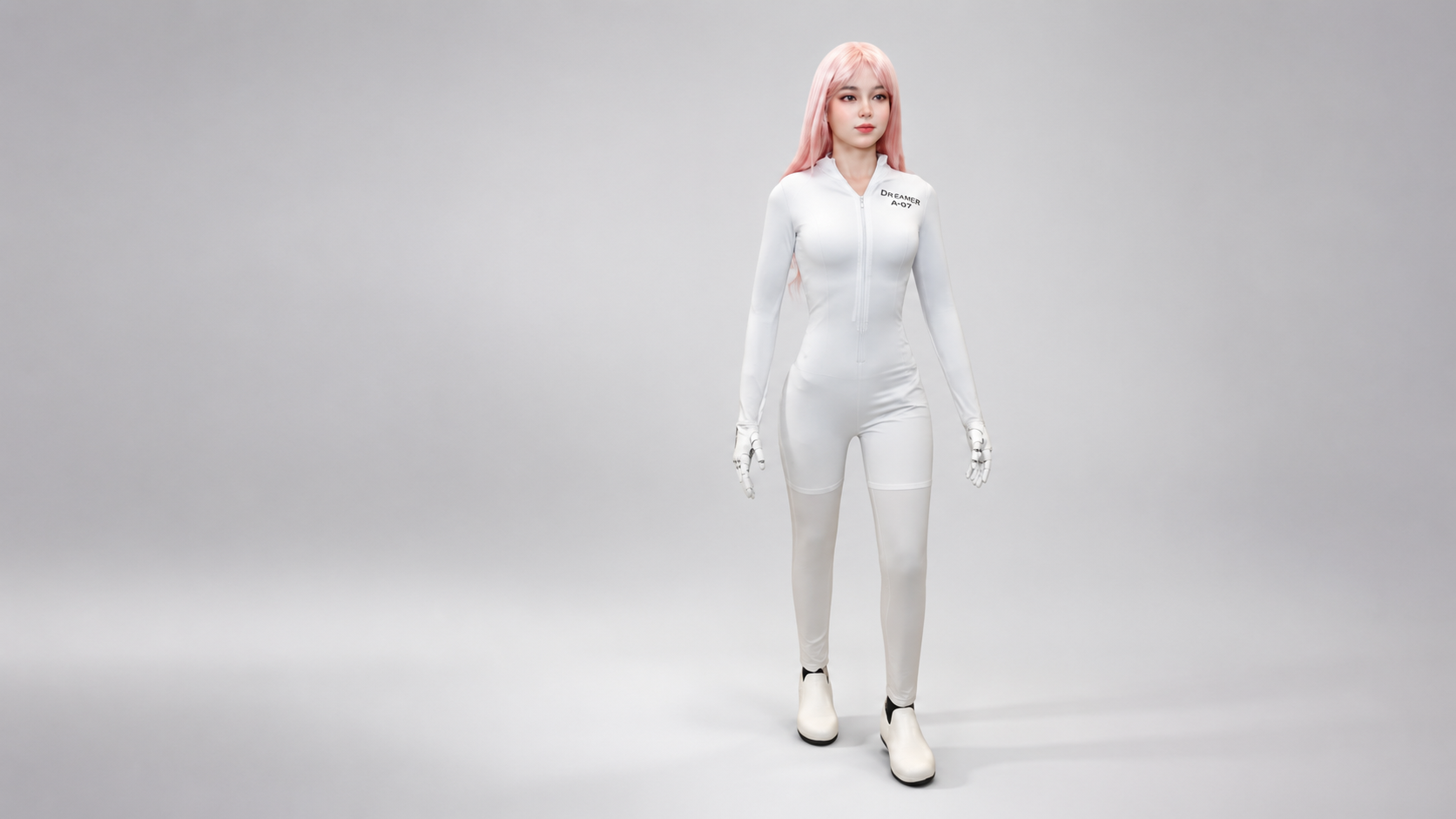 DroidUp reveals Moya, a biomimetic humanoid built around social interaction