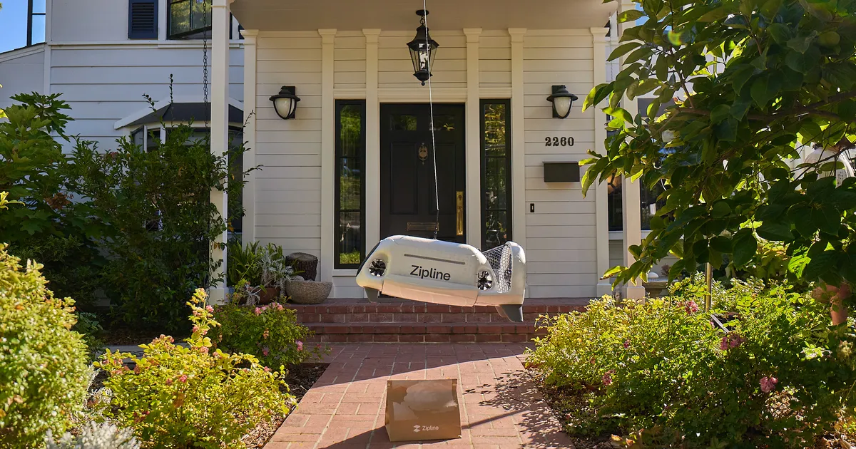 Zipline is building Platform 2 into metro instant delivery