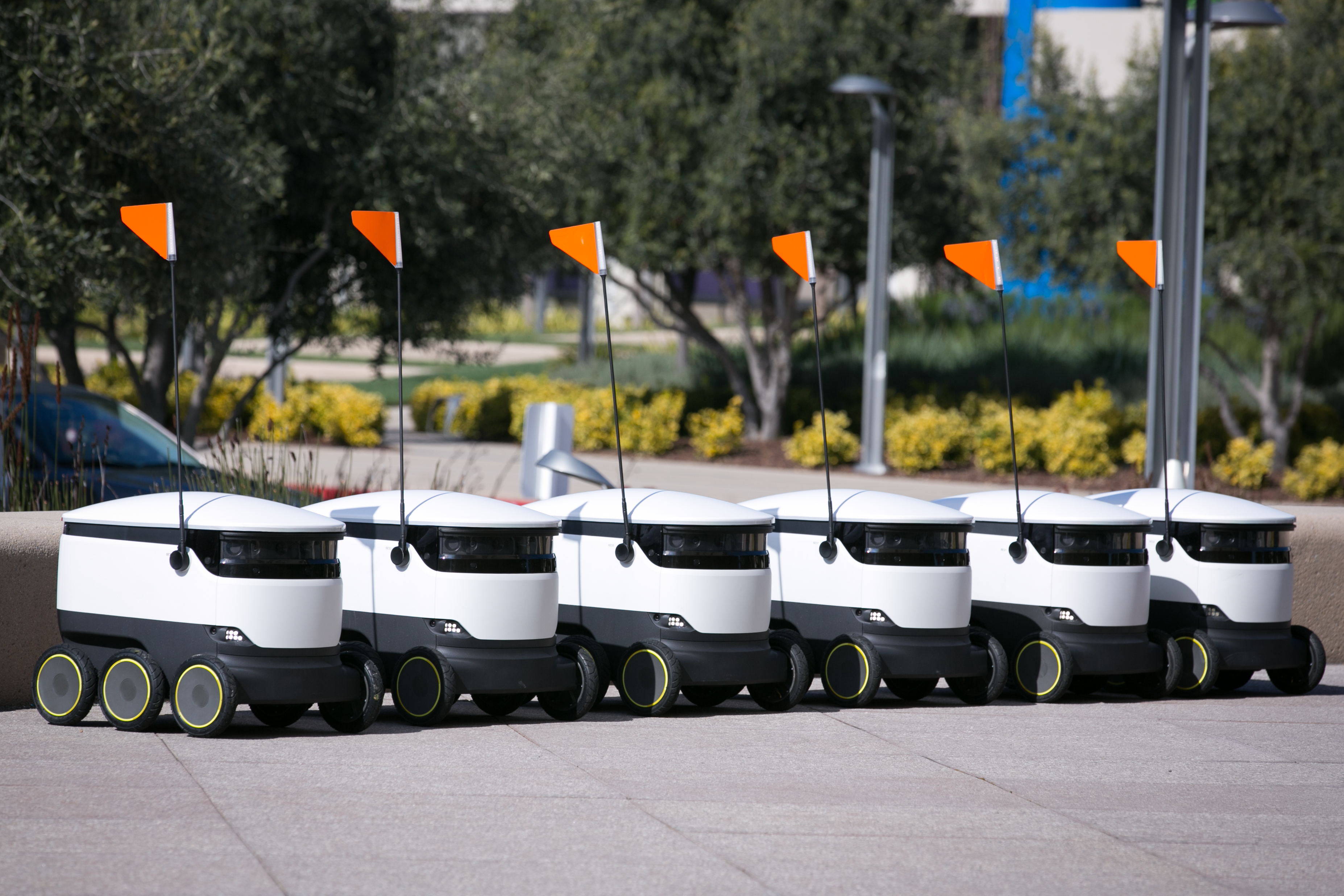 Starship Technologies is building sidewalk robots into campus delivery operations